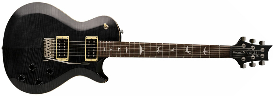 Prs Se Mark Tremonti 2021 Signature Hh Trem Rw +housse - Charcoal Burst - Guitarra eléctrica de corte único. - Main picture
