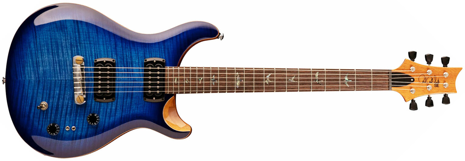 Prs Se Paul's Guitar 2h Ht Rw - Faded Blue Burst - Guitarra eléctrica de doble corte - Main picture