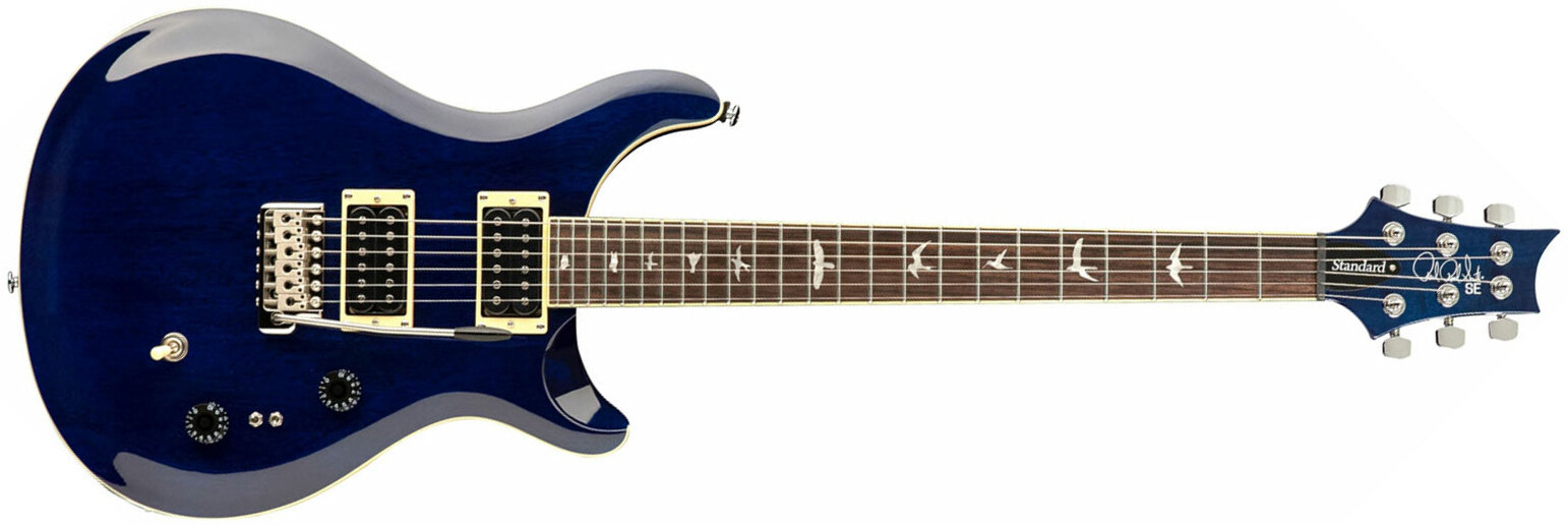 Prs Se Standard 24-08 2h Trem Rw - Bleu Translucide - Guitarra eléctrica de doble corte - Main picture