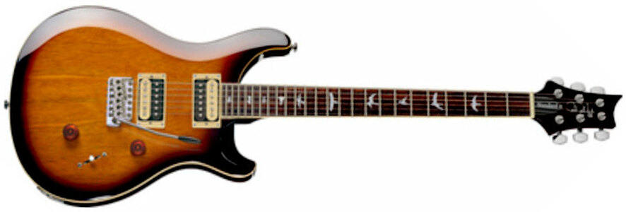 Prs Se Standard 24 2021 Hh Trem Rw +housse - Tobacco Sunburst - Guitarra eléctrica de doble corte - Main picture
