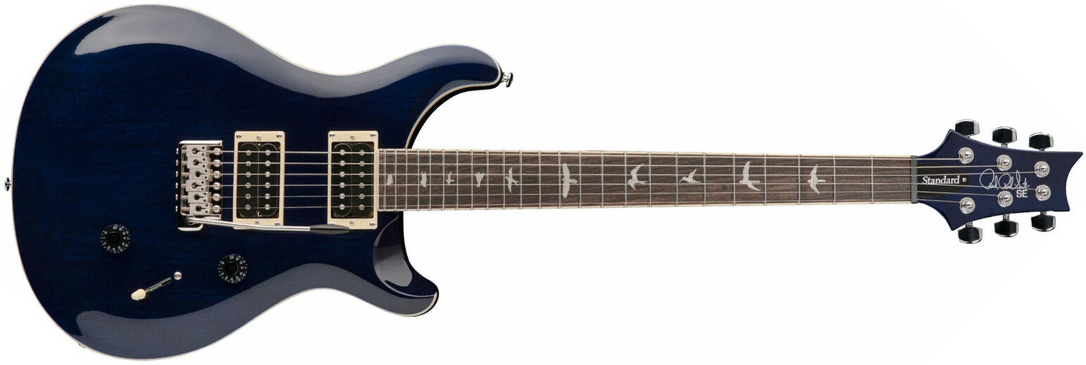Prs Se Standard 24 2h Trem Rw - Translucent Blue - Guitarra eléctrica de doble corte - Main picture