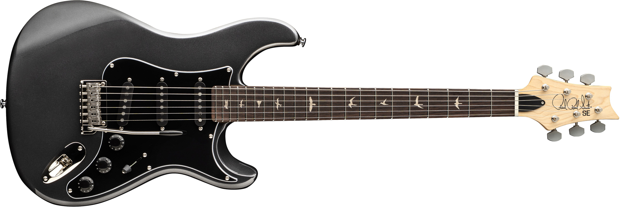 Prs Silver Sky Defender Se Ltd Signature 3s Trem Rw - Carpathian Grey - Guitarra eléctrica con forma de str. - Main picture