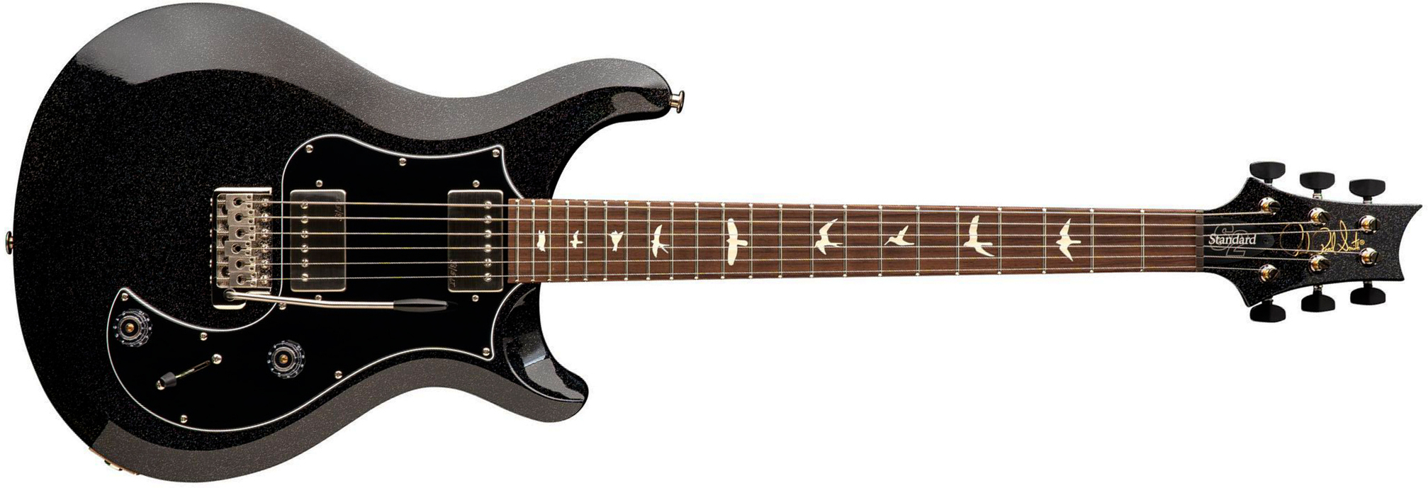 Prs Standard 22 S2 Usa 2h Trem Rw - Black Rainbow Holoflake - Guitarra eléctrica de doble corte - Main picture