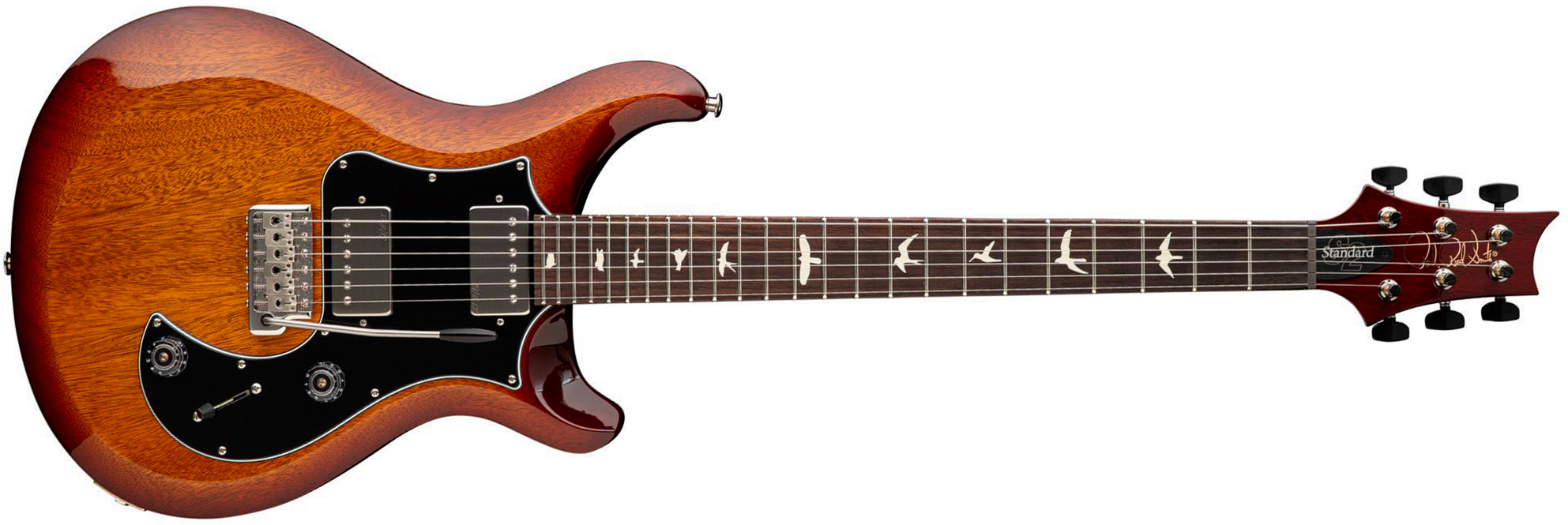 Prs Standard 24 S2 Usa 2h Trem Rw - Dark Cherry Sunburst - Guitarra eléctrica de doble corte - Main picture