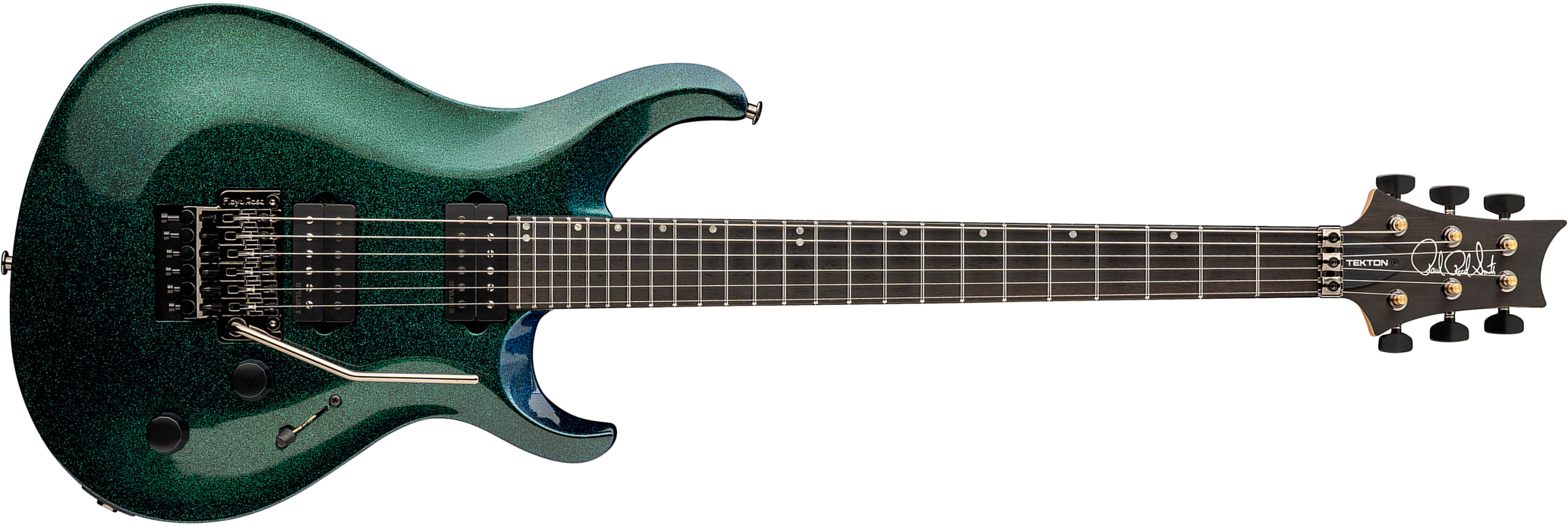 Prs Tekton Floyd Usa 2h Fr Eb - Multi-metal Flake - Guitarra eléctrica de doble corte - Main picture