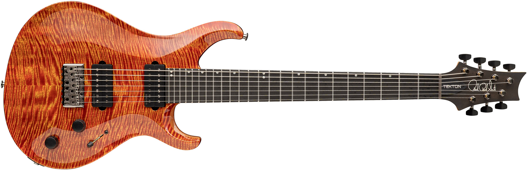 Prs Tekton Svn Usa 7c Baryton 2h Ht Eb - Imperial Topaz - Guitarra eléctrica barítono - Main picture