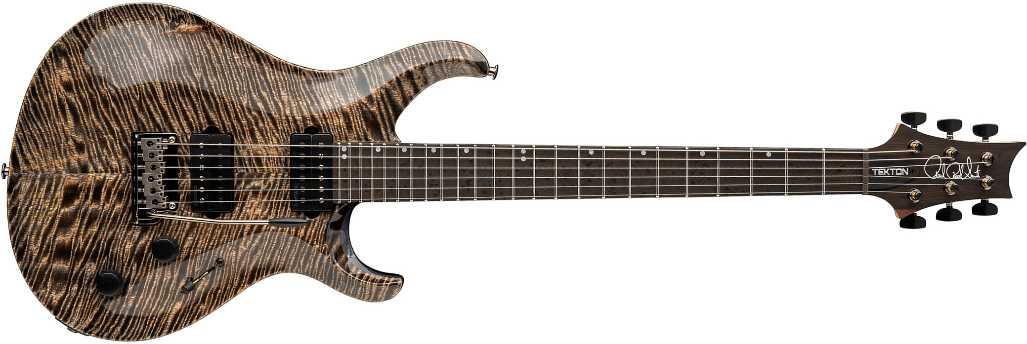 Prs Tekton T Usa 2h Trem Eb - Black Tourmaline - Guitarra eléctrica de doble corte - Main picture