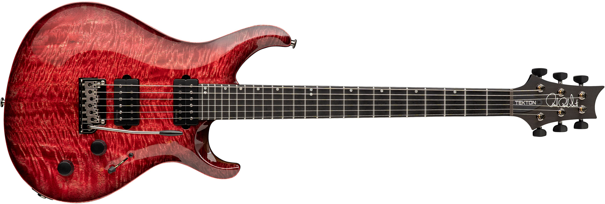 Prs Tekton T Usa 2h Trem Eb - Fuschia Aura - Guitarra eléctrica de doble corte - Main picture