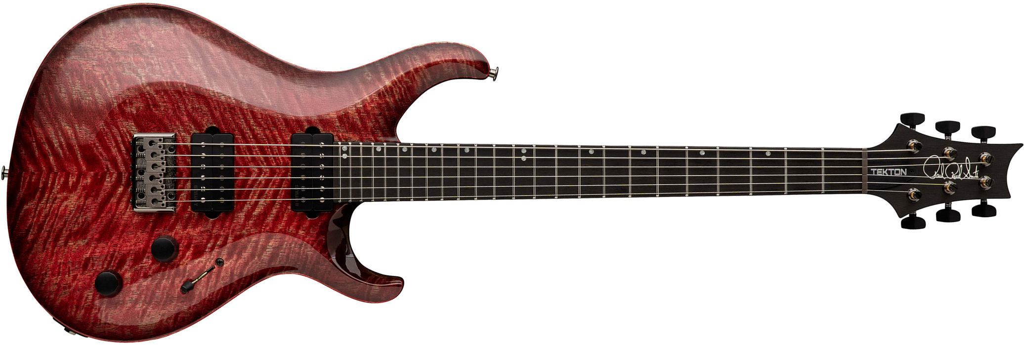 Prs Tekton Usa 2h Ht Eb - Fuschia Aura - Guitarra eléctrica de doble corte - Main picture