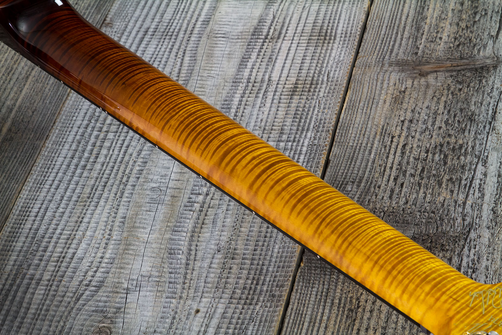 Prs Custom 24-08 Private Stock Hand-signed Usa 2h Trem Rw #0385255 - Mccarty Glow - Guitarra eléctrica de doble corte - Variation 10