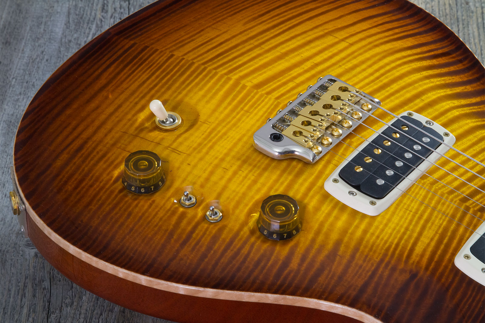 Prs Custom 24-08 Private Stock Hand-signed Usa 2h Trem Rw #0385255 - Mccarty Glow - Guitarra eléctrica de doble corte - Variation 3