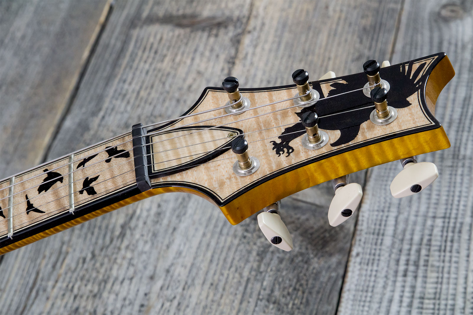 Prs Custom 24-08 Private Stock Hand-signed Usa 2h Trem Rw #0385255 - Mccarty Glow - Guitarra eléctrica de doble corte - Variation 6