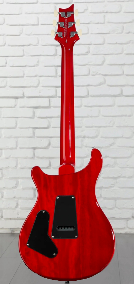 Prs Custom 24-08 Quilt Se (wing Tuners) 2h Trem Rw - Charcoal Cherry Burst - Guitarra eléctrica de doble corte - Variation 1