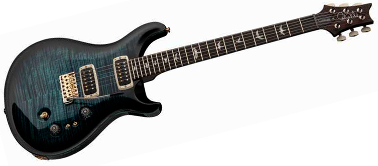 Prs Custom 24-08 Usa 2h Tci Trem Rw - Cobalt Smokeburst - Guitarra eléctrica de doble corte - Variation 1