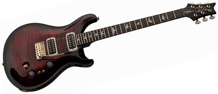 Prs Custom 24-08 Usa 2h Tci Trem Rw - Fire Smokeburst - Guitarra eléctrica de doble corte - Variation 1