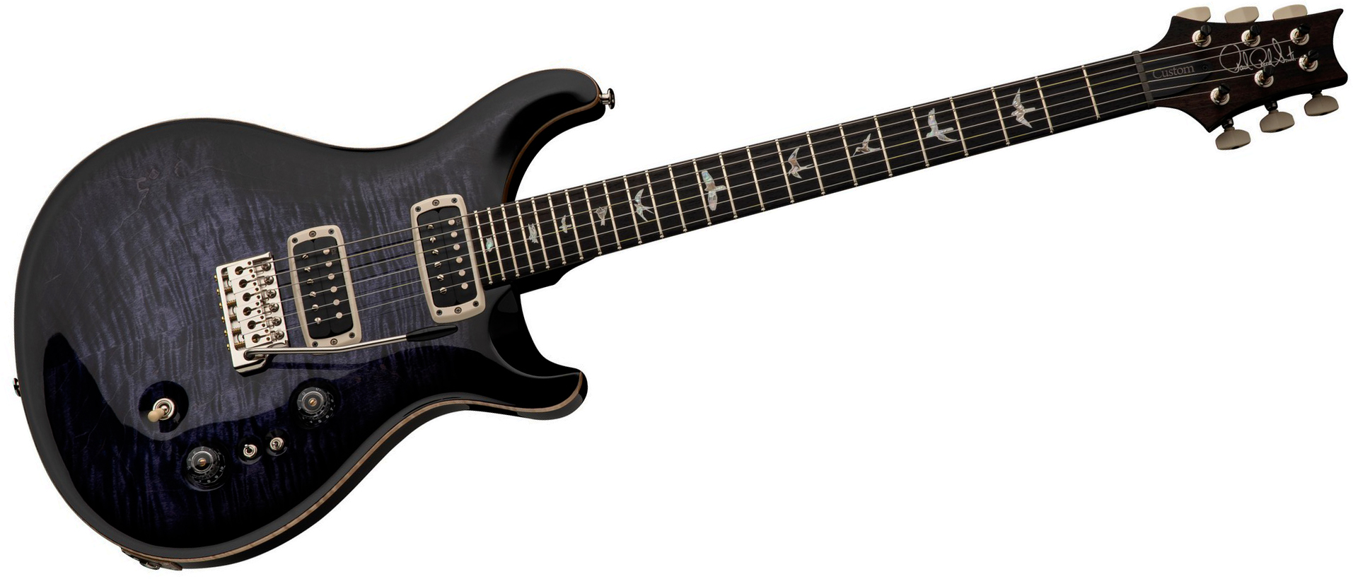 Prs Custom 24-08 Usa 2h Tci Trem Rw - Purple Mist - Guitarra eléctrica de doble corte - Variation 2