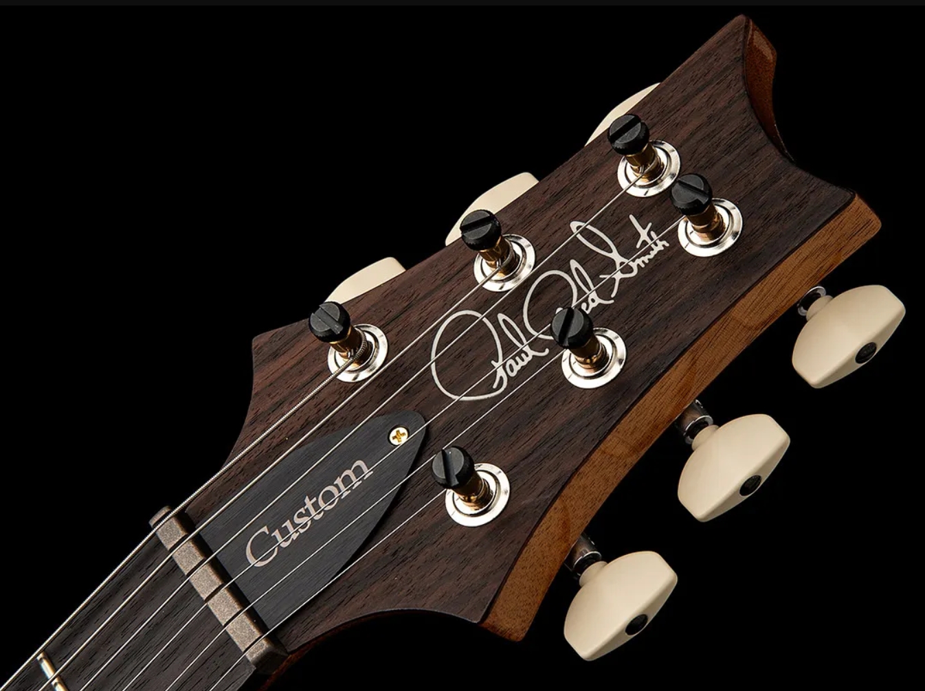 Prs Custom 24-08 Usa 2h Tci Trem Rw - Dark Cherry Sunburst - Guitarra eléctrica de doble corte - Variation 3