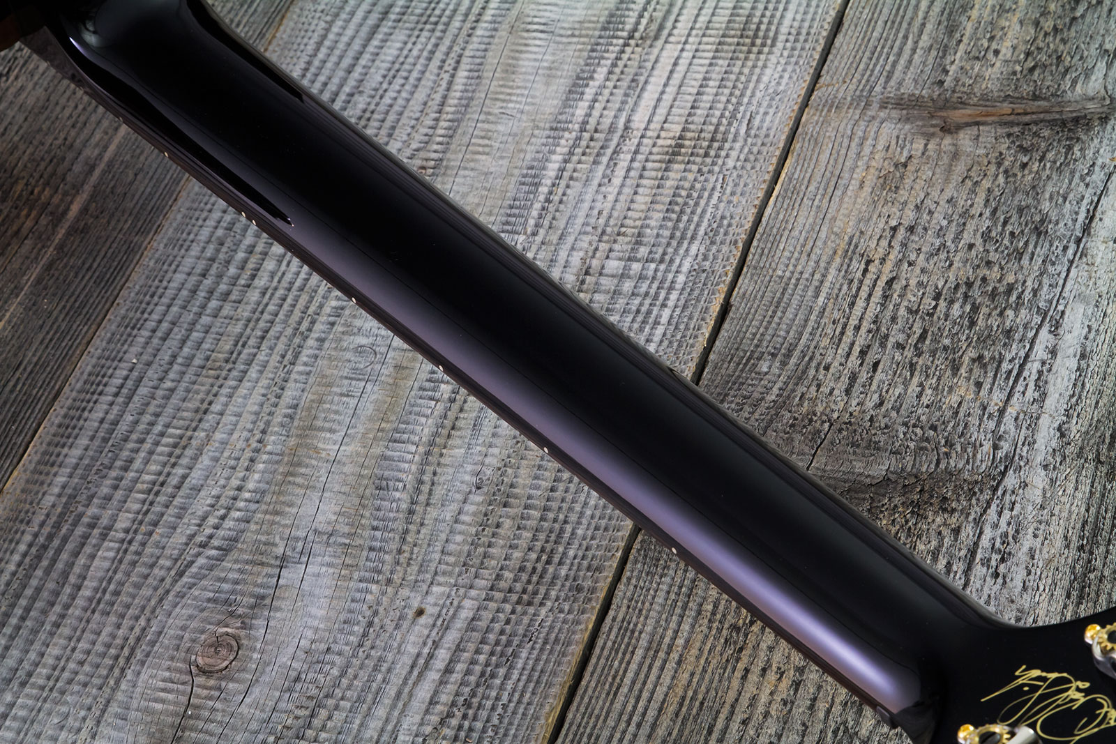 Prs Custom 24 10 Top Hand-signed Usa 2h Trem Rw #0383878 - Purple Mist - Guitarra eléctrica de doble corte - Variation 9