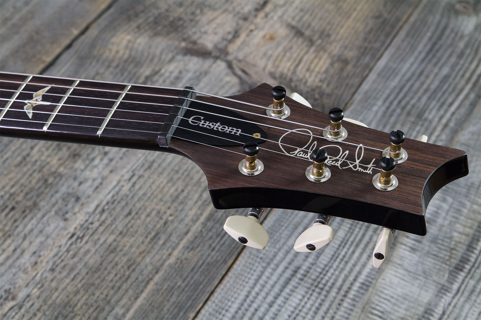 Prs Custom 24 10 Top Hand-signed Usa 2h Trem Rw #0383878 - Purple Mist - Guitarra eléctrica de doble corte - Variation 6