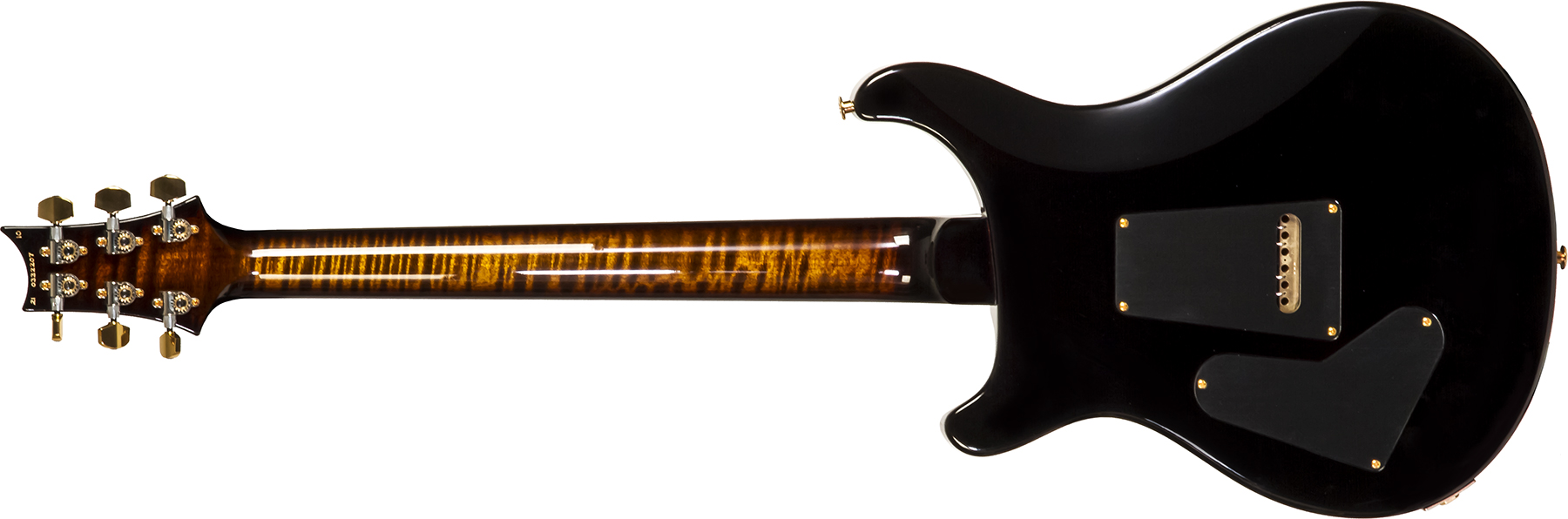 Prs Custom 24 10 Top Usa 2h Trem Rw #21-0332207 - Black Gold Burst - Guitarra eléctrica de doble corte - Variation 1