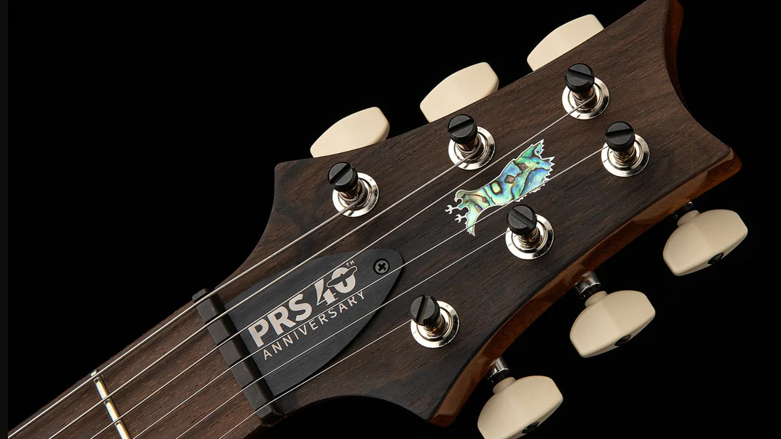 Prs Custom 24 40th Ann. Ltd Usa 2h Dmo Trem Rw - Tiger Eye - Guitarra eléctrica de doble corte - Variation 4