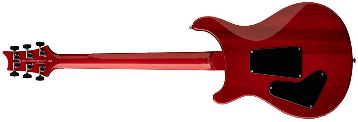 Prs Custom 24 Floyd Se (wing Tuners) 2h Fr Rw - Charcoal Cherry Burst - Guitarra eléctrica de doble corte - Variation 2
