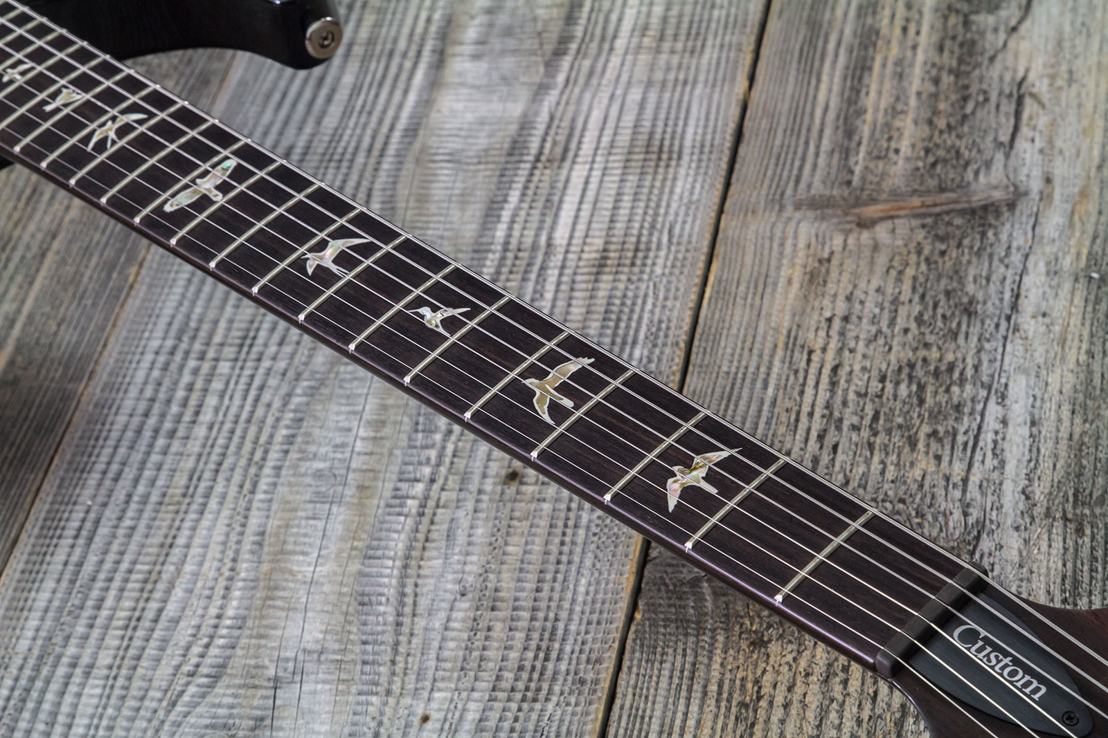 Prs Custom 24 Hand-signed Usa 2h Trem Rw #0400035 - Black Gold Wraparound Burst - Guitarra eléctrica de doble corte - Variation 5