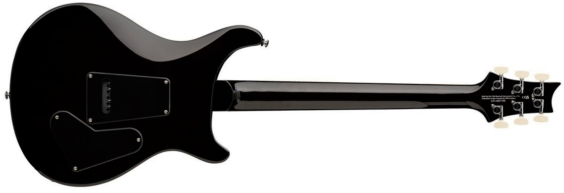 Prs Custom 24 Lh Se (wing Tuners) Gaucher 2h Trem Rw - Black Gold Sunburst - Guitarra electrica para zurdos - Variation 1