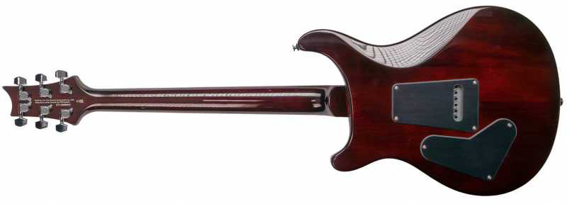 Prs Custom 24 Ltd Se 2h Trem Eb - Orange Tiger Smokeburst - Guitarra eléctrica de doble corte - Variation 1