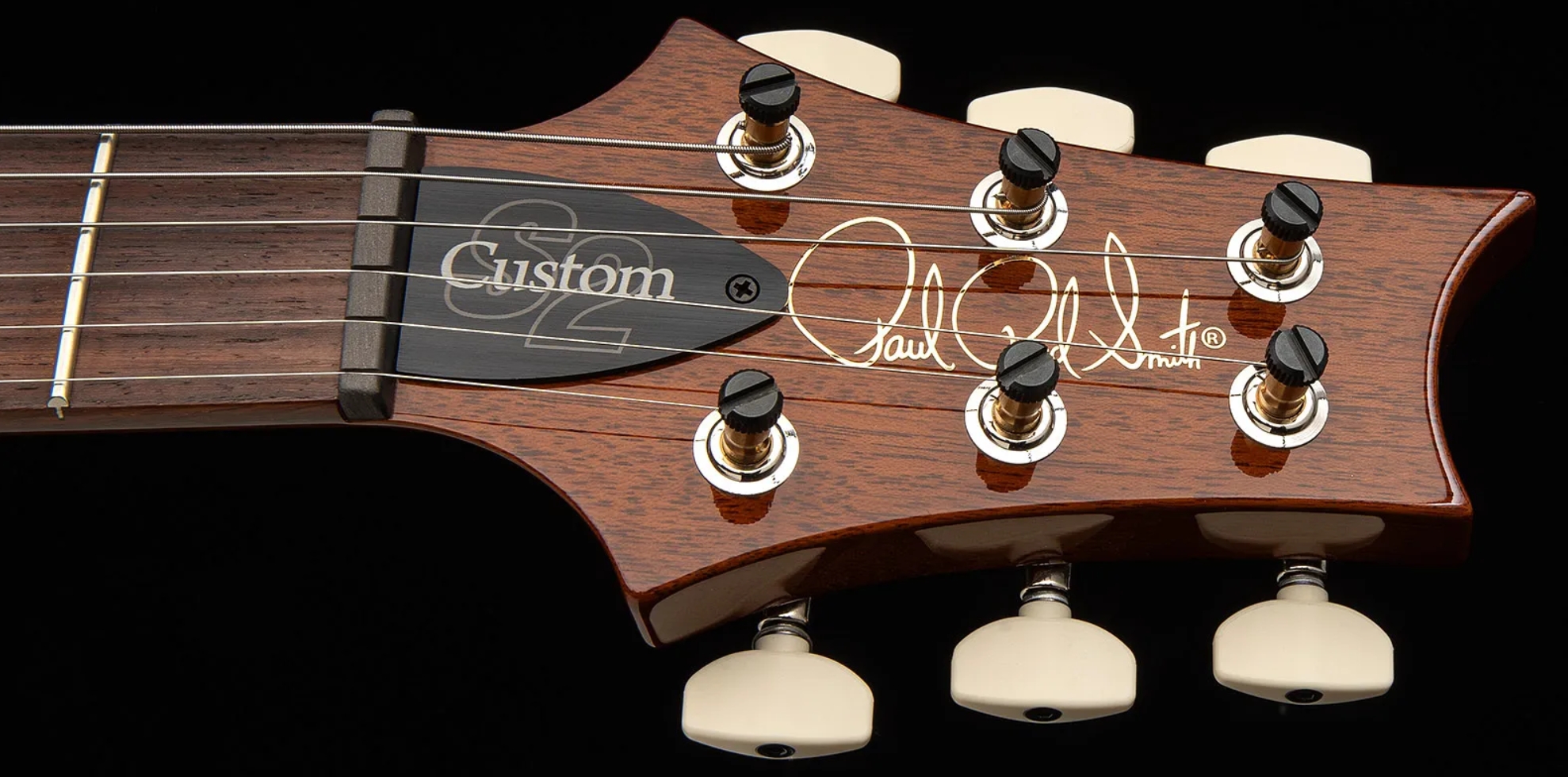 Prs Custom 24 S2 Usa 2h Trem Rw - Vintage Natural - Guitarra eléctrica de doble corte - Variation 6