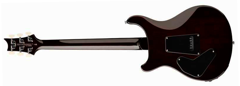 Prs Custom 24 Semi Hollow Piezo Se (wing Tuners) 2h Ht Rw - Orange Tiger Smokeburst - Guitarra eléctrica semi caja - Variation 1