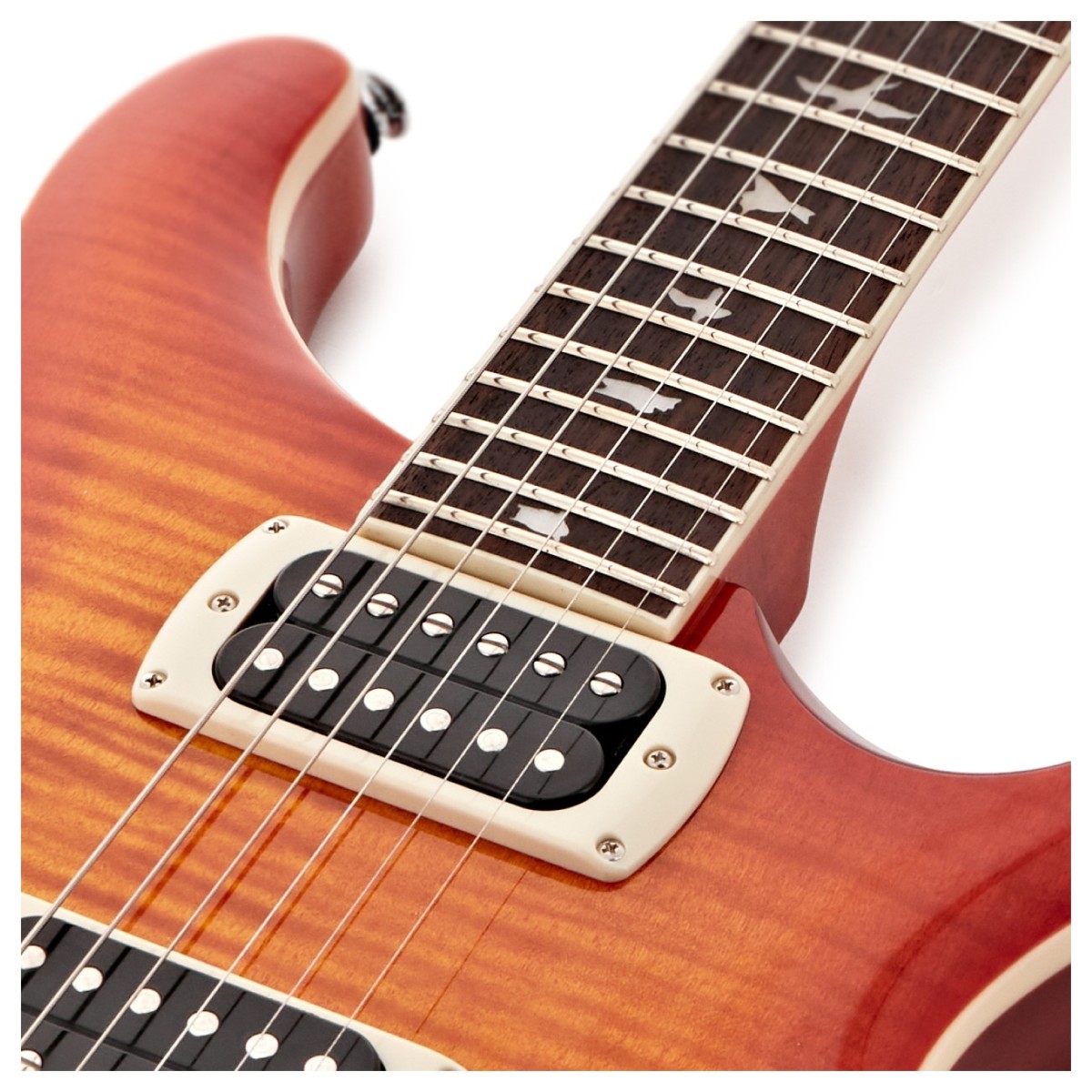 Prs Custom 24 Semi Hollow Piezo Se (wing Tuners) 2h Ht Rw - Vintage Sunburst - Guitarra eléctrica semi caja - Variation 3