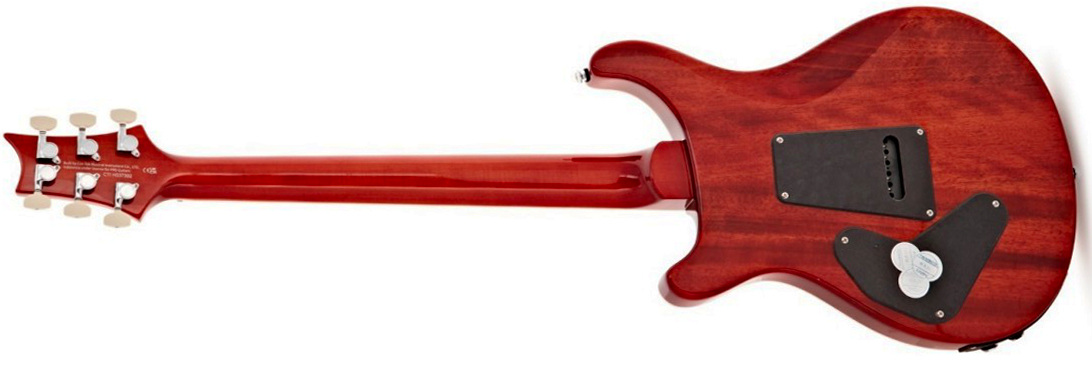 Prs Custom 24 Semi Hollow Piezo Se (wing Tuners) 2h Ht Rw - Vintage Sunburst - Guitarra eléctrica semi caja - Variation 4