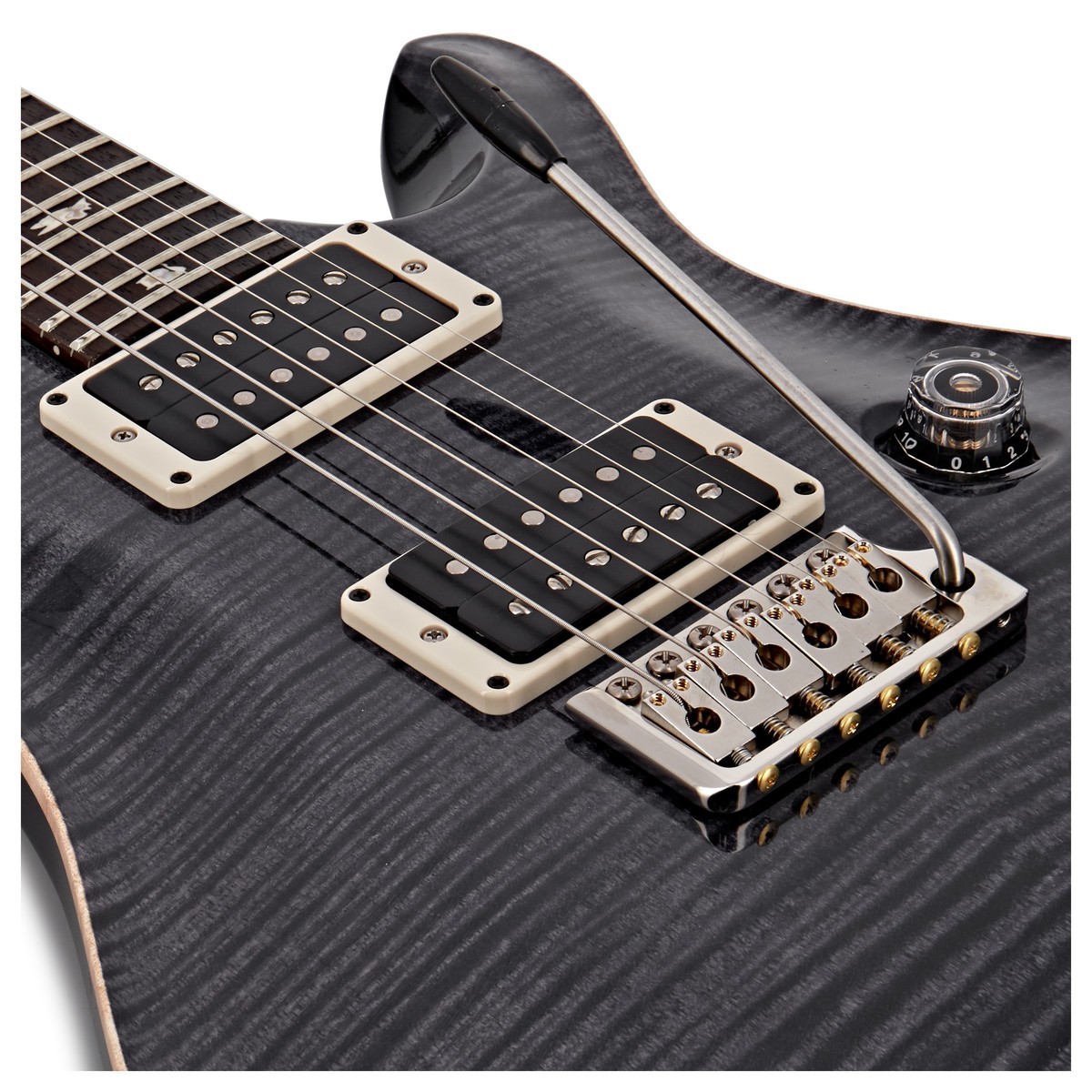 Prs Custom 24 Usa 2h Dmo Trem Rw - Gray Black - Guitarra eléctrica de doble corte - Variation 4