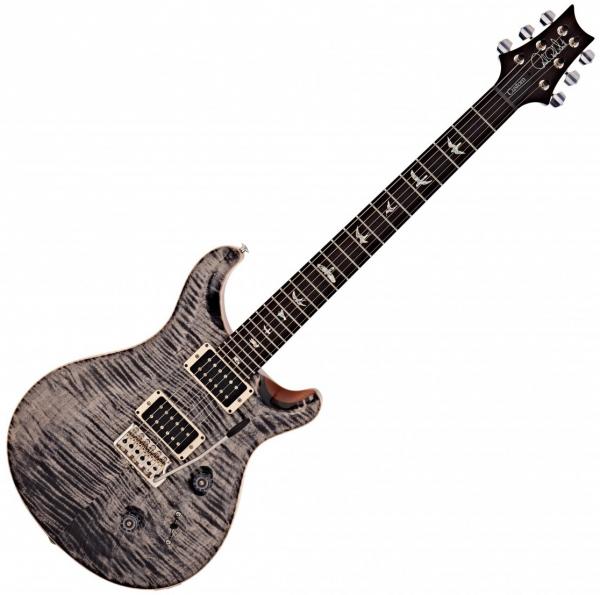 Guitarra eléctrica de cuerpo sólido Prs USA Custom 24 - charcoal burst