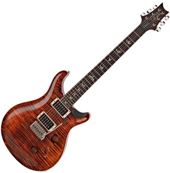 Guitarra eléctrica de cuerpo sólido Prs USA Custom 24 - Orange Tiger