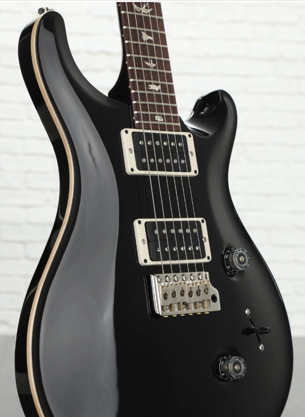 Prs Custom 24 Usa Hh Trem Rw - Black - Guitarra eléctrica de doble corte - Variation 1