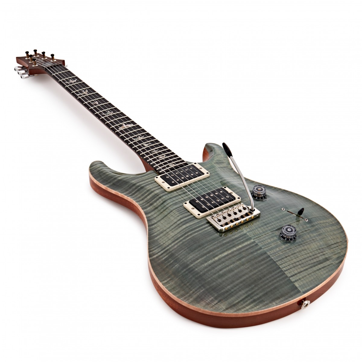 Prs Custom 24 Usa Hh Trem Rw - Trampas Green - Guitarra eléctrica de doble corte - Variation 2