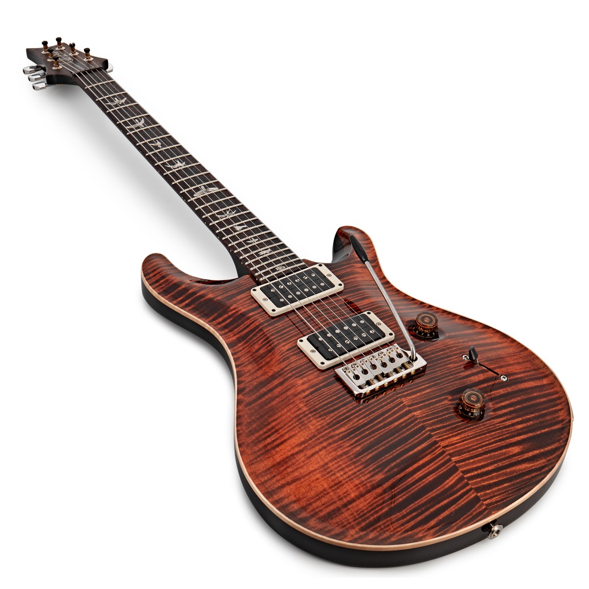 Prs Custom 24 Usa 2h Trem Rw - Orange Tiger - Guitarra eléctrica de doble corte - Variation 2