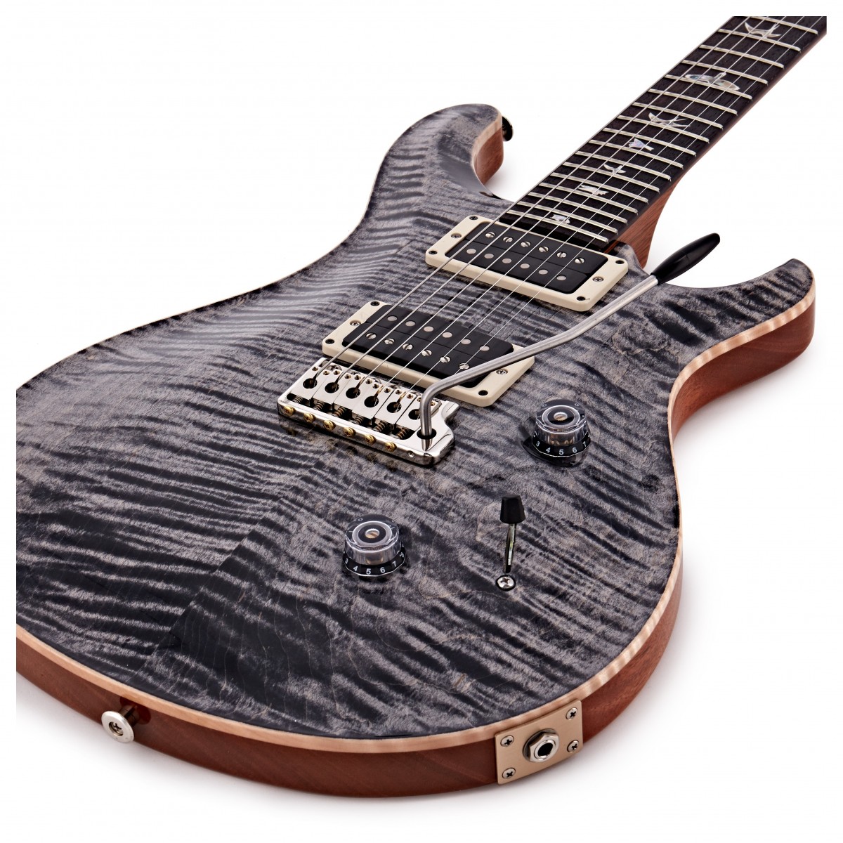 Prs Custom 24 Usa Hh Trem Rw - Charcoal Burst - Guitarra eléctrica de doble corte - Variation 3