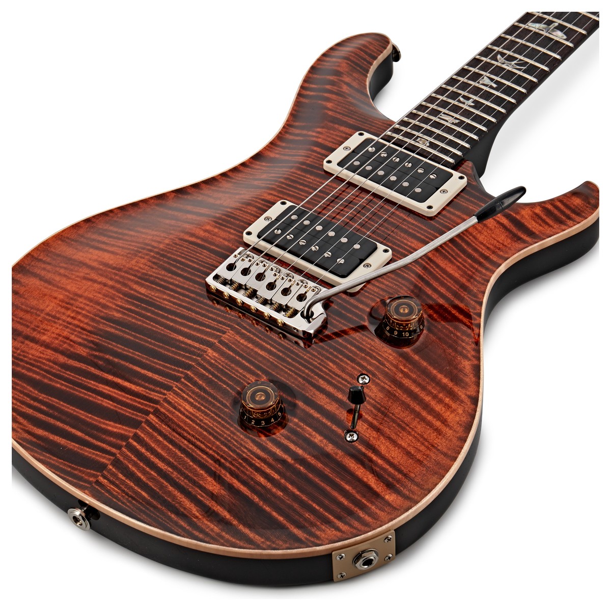 Prs Custom 24 Usa 2h Trem Rw - Orange Tiger - Guitarra eléctrica de doble corte - Variation 3