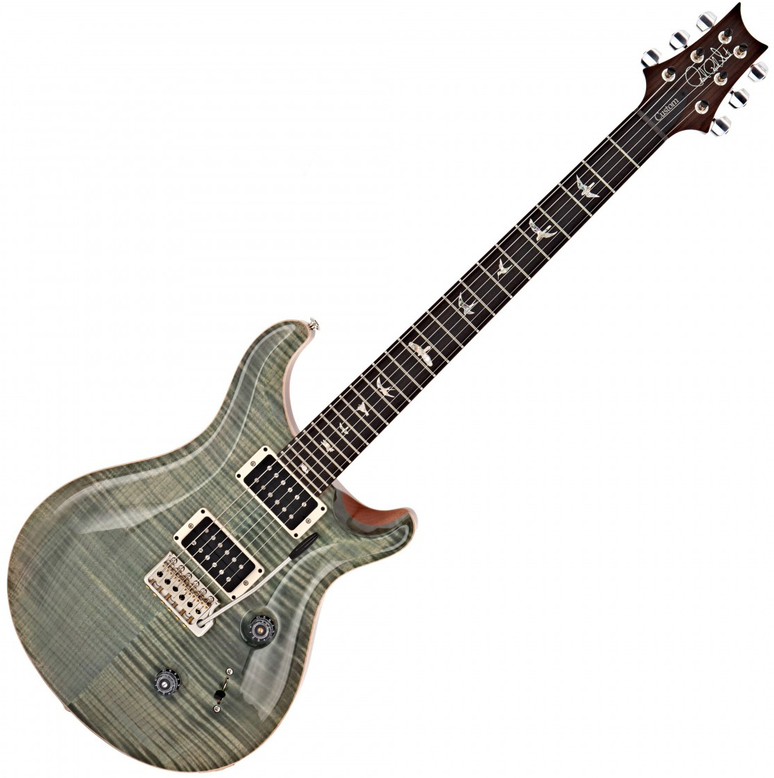 Prs Custom 24 Usa Hh Trem Rw - Trampas Green - Guitarra eléctrica de doble corte - Variation 7