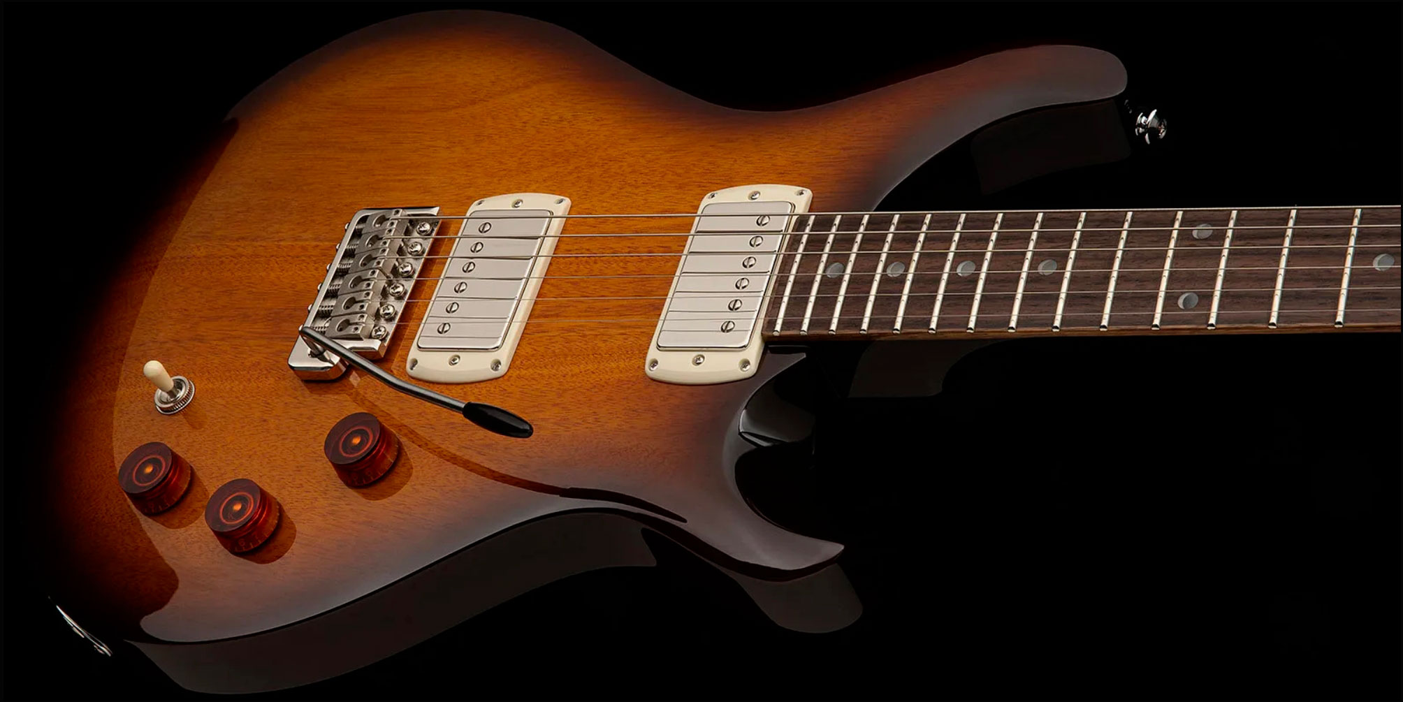 Prs David Grissom Dgt Se Signature 2h Trem Rw - Mccarty Tobacco Sunburst - Guitarra eléctrica de doble corte - Variation 1