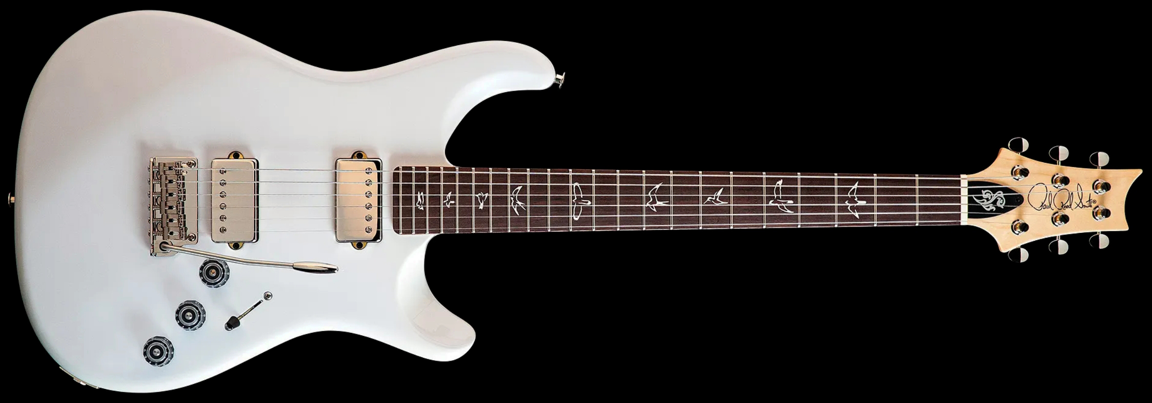 Prs Fiore Hh Bolt-on Usa 2h Trem Rw - Pearl White - Guitarra eléctrica de doble corte - Variation 3