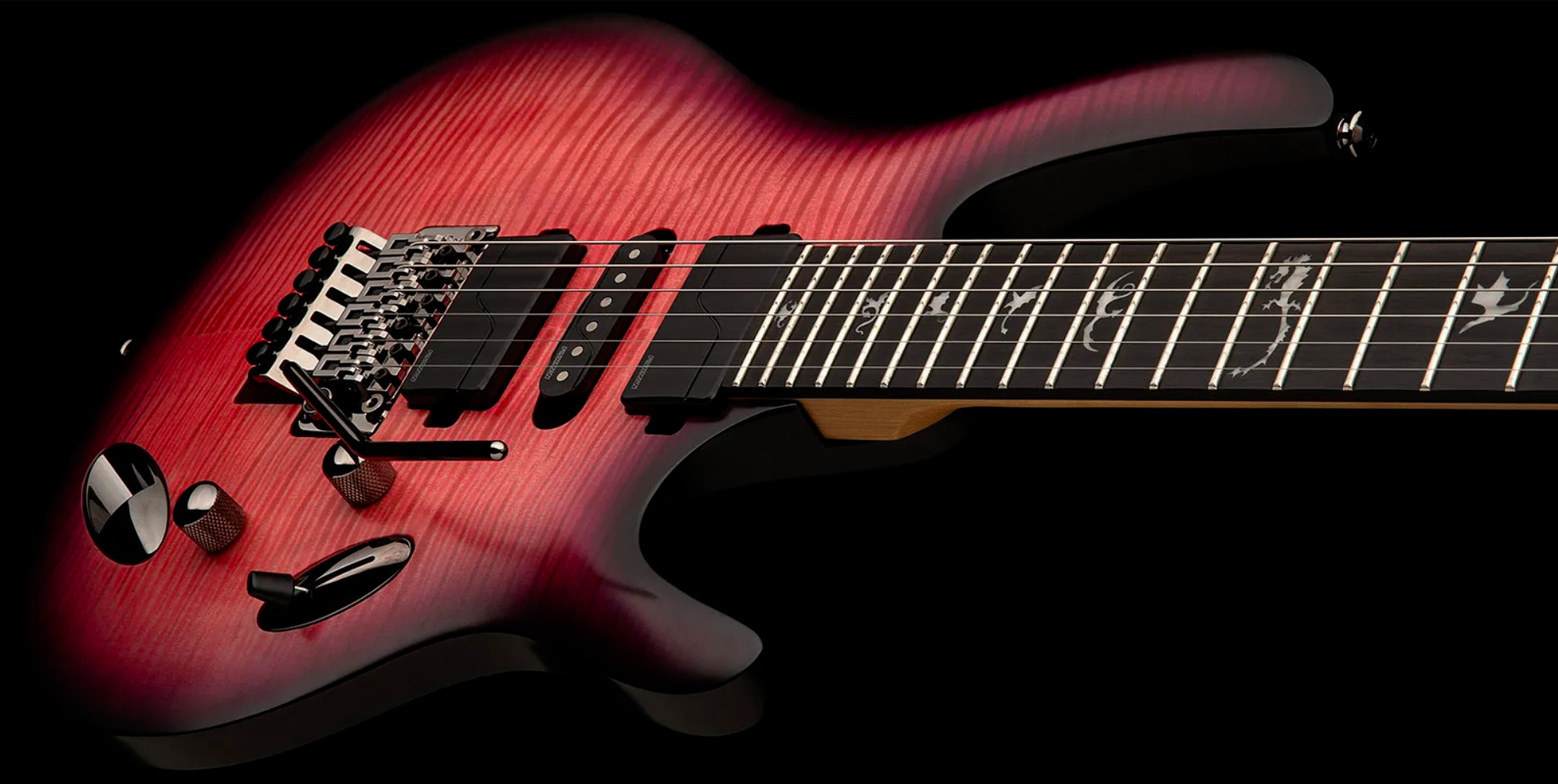 Prs Herman Li Chleo Se Signature Hsh Fishman Fluence Fr Eb - Orchid Dusk - Guitarra eléctrica de autor - Variation 1