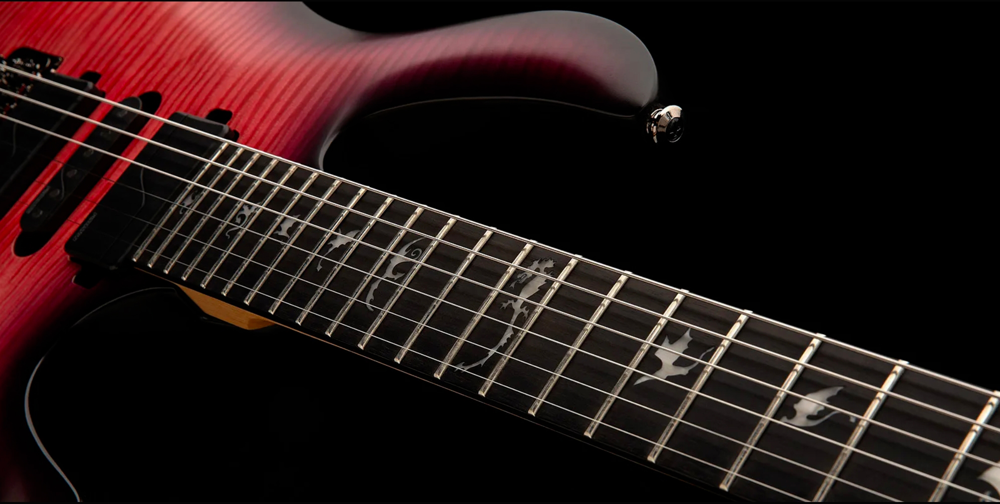 Prs Herman Li Chleo Se Signature Hsh Fishman Fluence Fr Eb - Orchid Dusk - Guitarra eléctrica de autor - Variation 2