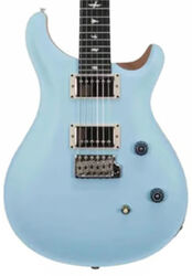 Guitarra eléctrica de doble corte Prs USA Bolt-On CE 24 Satin Ltd - Powder blue