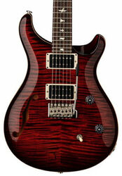 Guitarra eléctrica de doble corte Prs USA Bolt-On CE 24 Semi-Hollow - Fire red burst
