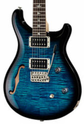 Guitarra eléctrica de doble corte Prs USA Bolt-On CE 24 Semi-Hollow - Faded blue smokeburst