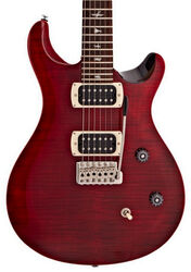 Guitarra eléctrica de doble corte Prs SE Bolt-On CE 24 (Wing Tuners) - black cherry